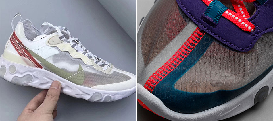 耐克男士運動鞋用尼龍菱形絲網布