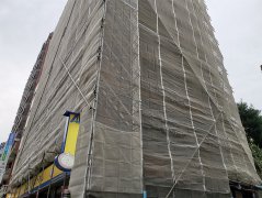 商場裝修用的尼龍網眼布